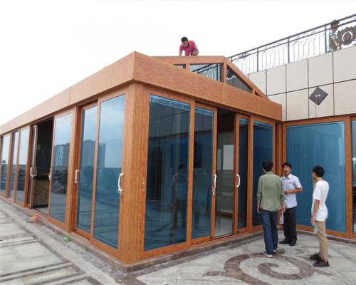 中式近代平滑陽光房