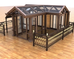 中式近代陽光房建造